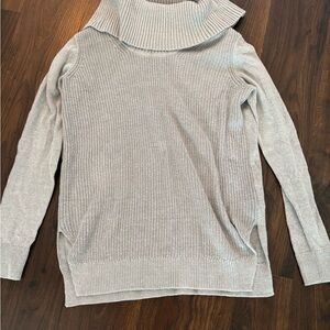 Michael Kors Light Gray Cowl Neck Sweater